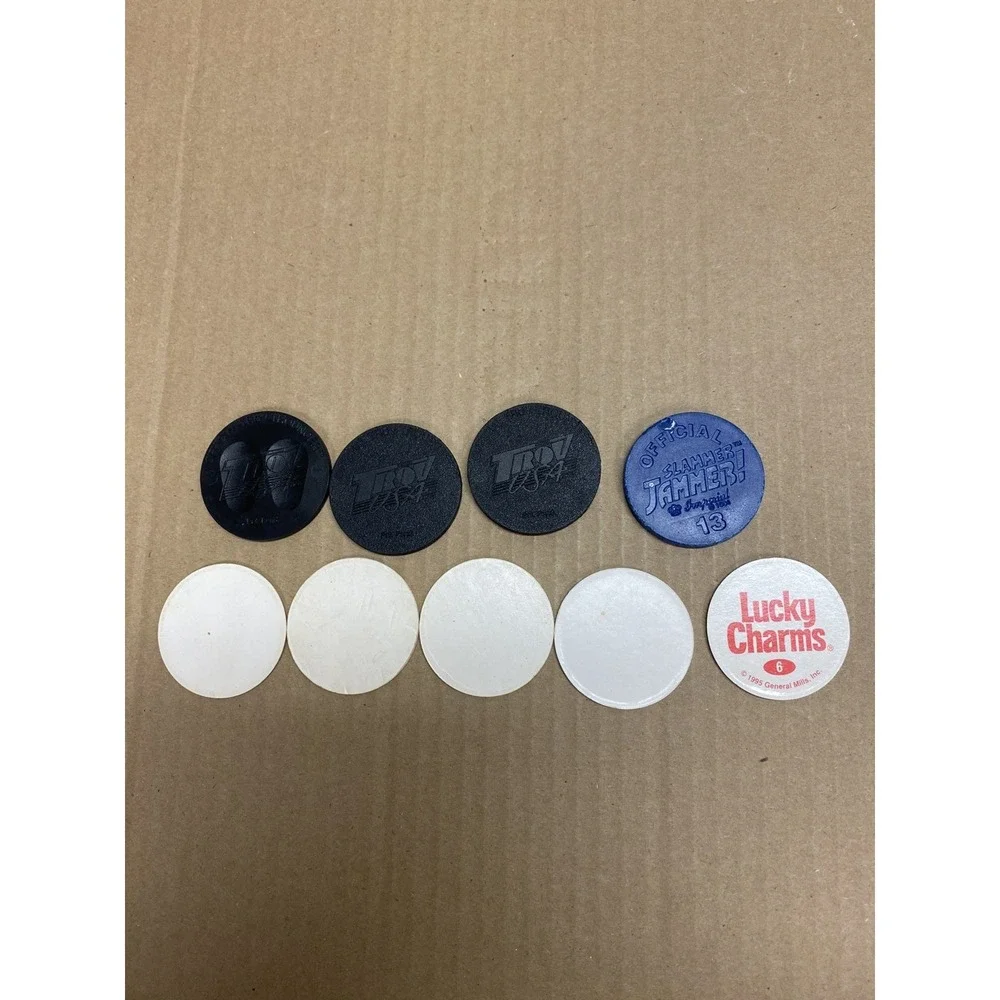 Vintage POG slammers lot of 9 Skeleton Game hard to find very rare jammers Trov